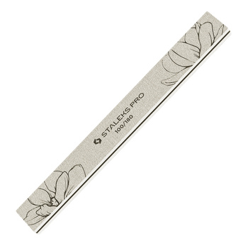 Lima mineral para uñas recta 100/180 Staleks Pro Expert 20