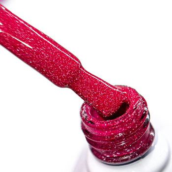 Esmalte híbrido Molly Nails Duo Flashing Lights Love Game sin HEMA ni Di-HEMA, 8 g, n.º 606