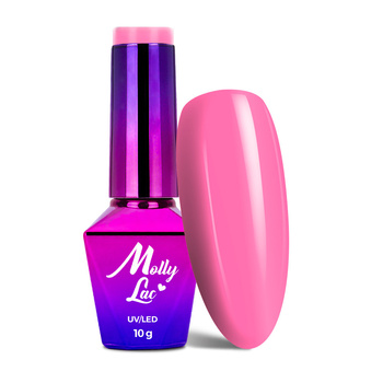 Esmalte híbrido MollyLac Miss Iconic Beach Party 10 g, n.º 515