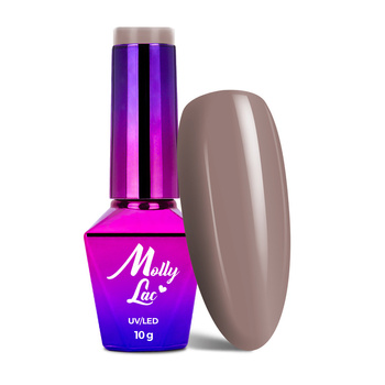 Esmalte híbrido MollyLac Choco Dreams Praline Perfection 10 g n.º 351