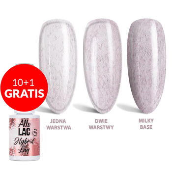 10 + 1 gratis. Esmalte híbrido LED/UV Gel Polish Pinks PI28 Mauve Wool AlleLac sin HEMA/Di-HEMA, 6 g