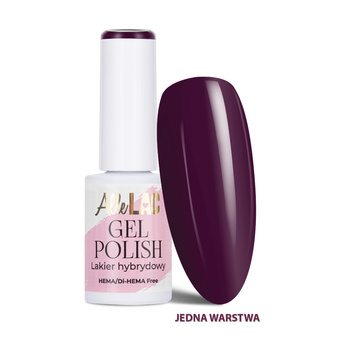 Esmalte híbrido LED/UV Gel Polish Purples P8 Deep Berry AlleLac sin HEMA ni Di-HEMA, 6 g