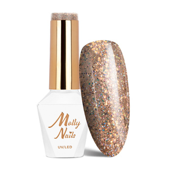 Esmalte híbrido Molly Nails Spotlight Posh sin HEMA ni Di-HEMA, 8 g, n.º 638