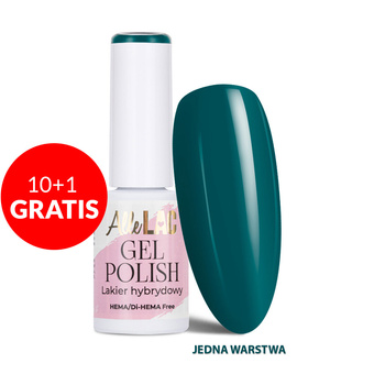 10 + 1 gratis. Esmalte híbrido LED/UV Gel Polish Greens G4 Bottle AlleLac sin HEMA/Di-HEMA, 6 g