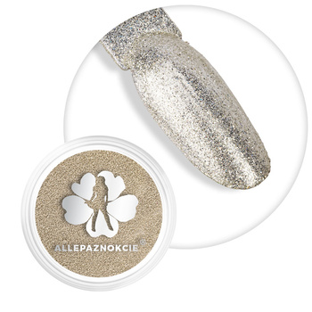 Polvo para uñas Silver magic dust Allepaznokcie frasco de 1 g