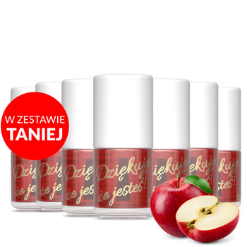 100 unidades de aceite para cutículas y uñas con aroma a manzana roja, 5 ml