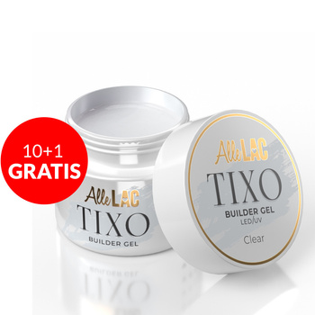 10 + 1 gratis: Gel modelador con tixotropía AlleLac Tixo Builder Gel Clear 45 g