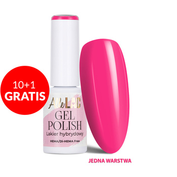 10 + 1 gratis. Esmalte híbrido LED/UV Gel Polish Pinks Bloom AlleLac sin HEMA/Di-HEMA, 6 g