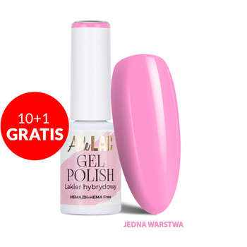10 + 1 gratis Esmalte híbrido LED/UV Gel Polish Pinks PI6 Lollipop AlleLac sin HEMA/Di-HEMA 6 g