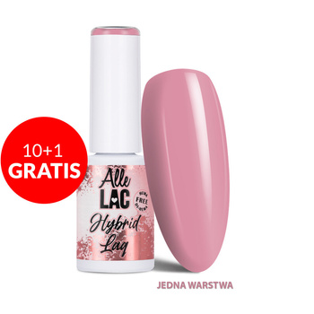 10 + 1 gratis. Esmalte híbrido LED/UV Gel Polish Pinks Candy AlleLac sin HEMA/Di-HEMA, 6 g
