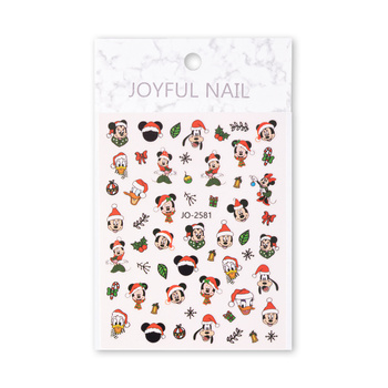 Adhesivos navideños para las uñas JO-2581