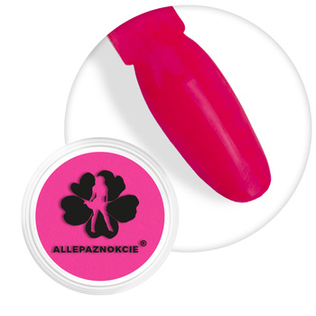 Polvo para uñas Smoke Nails efecto humo Allepaznokcie rosa neón n.º 09