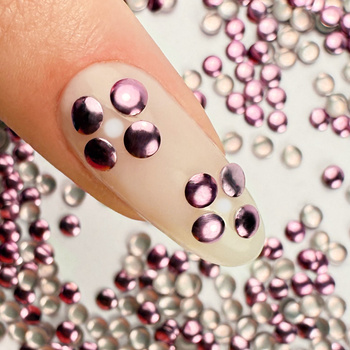 ShinePins: tachuelas lisas, adornos brillantes para uñas, tamaño grande, NTN Premium n.º 5, 5 g