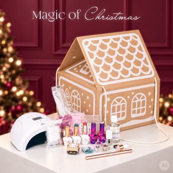 La magia de la Navidad con MollyNails: kit de inicio navideño