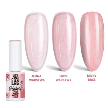 Esmalte híbrido LED/UV Gel Polish Pinks Blush Blanket AlleLac sin HEMA ni Di-HEMA, 6 g