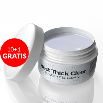 10 + 1 gratis: Gel para uñas Ntn Gel Best Thick Clear, 30 g