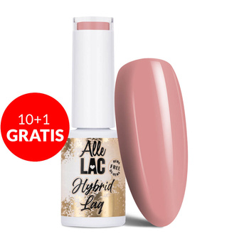 10+1 GRATIS Esmalte híbrido AlleLac Business Woman sin HEMA ni Di-HEMA, 5 g, n.º 194