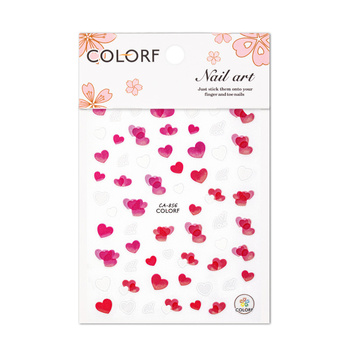Adhesivos para uñas con corazones de San Valentín CA-856