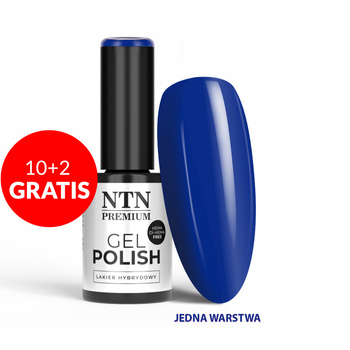 10 + 2 gratis. Esmalte híbrido LED/UV Gel Polish Blues n.º 508, edición limitada NTN Premium, sin HEMA ni Di-HEMA, 5 g