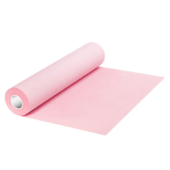 Serviette cosmétique jetable en papier et film plastique, 30 cm x 20 m, Medprox Comfort, rose