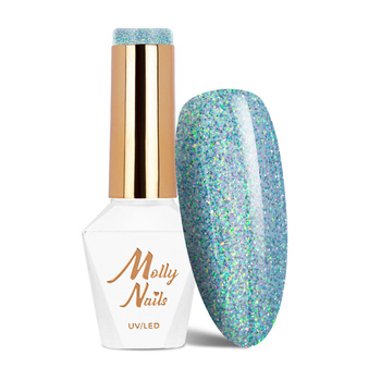 Smalto ibrido Molly Nails Shocking Shine Little Soul senza HEMA/Di-HEMA 8 g n. 685