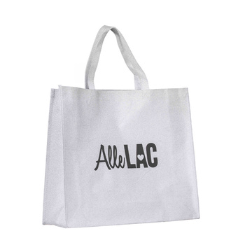 Borsa della spesa argentata AlleLac