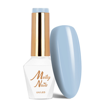 Vernis hybride Molly Nails Pure Nature Top of the Mountain sans HEMA/Di-HEMA, 8 g, n° 105
