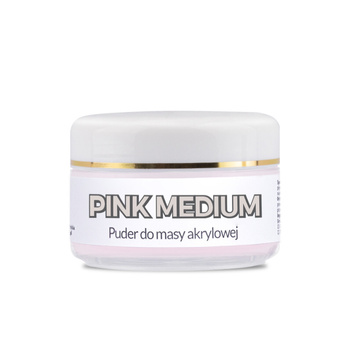 Allepaznokcie Acrylpulver für Nägel Pink Medium Acrylic Powder 15 g Nr. 4