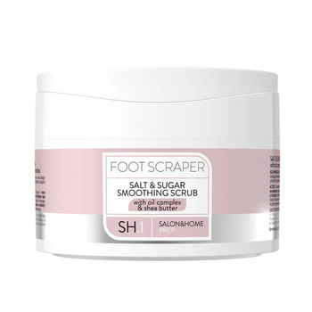 Glättendes Salz-Zucker-Peeling für die Füße mit einem Ölkomplex und Sheabutter von Victoria Vynn Pharm Foot FOOT SCRAPER 200 g