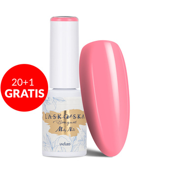 20 + 1 gratuit Vernis hybride LED/UV Gel Polish Molly Nails @Bouquet by Laskovska Daisy Flower sans HEMA/Di-HEMA 7 g