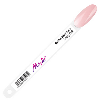 Échantillon de bâtonnets MollyLac Rubber Fiber Base Smoky Pink