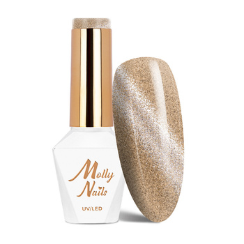 Magnetischer Hybridlack mit Cat-Eye-Effekt Cat Eye Womanity Ginger Molly Nails HEMA/Di-HEMA-frei 8 g Nr. 444