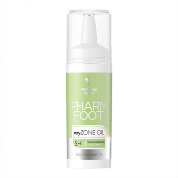 Konzentriertes regenerierendes und beruhigendes Öl mit 75 % kaltgepresstem Olivenöl und Drachenblut von Victoria Vynn Pharm Foot oxyZONE OIL 15 ml