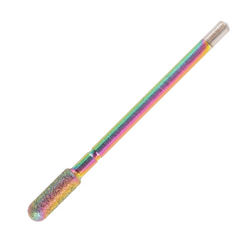 Fraise diamantée Unicorn arc-en-ciel cylindrique arrondie n° 11