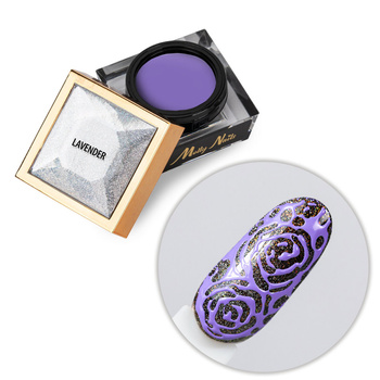 Creative Flow Color Gel  - Gel créatif pour NailArt permettant de réaliser des motifs fondants et fluides Molly Nails Lavender Sans HEMA/Di-HEMA 5 g
