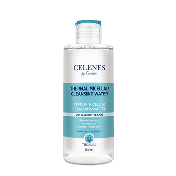 Lotion micellaire thermale pour peaux sèches et sensibles Celenes by Sweden 250 ml