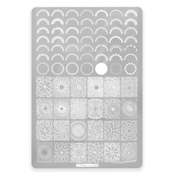 Plaque à motifs pour tampons plus-090