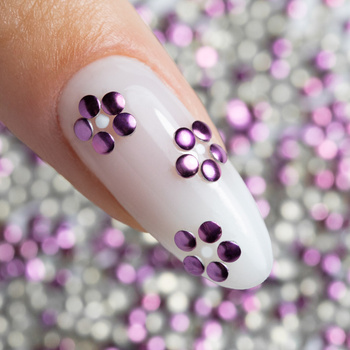 ShinePins : clous lisses, strass, décorations pour ongles, mini NTN Premium n° 13, 5 g
