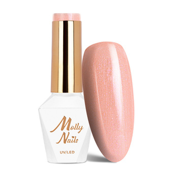 Molly Nails Yoghurt Sweet Eclair Hybrid Nail Polish HEMA/Di-HEMA Free 8g No. 127