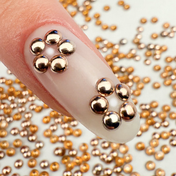 ShinePins : clous lisses, strass, décorations pour ongles, taille moyenne, NTN Premium n° 1, 5 g