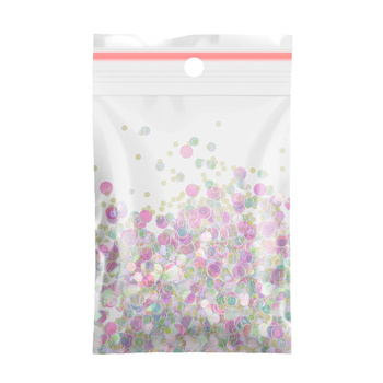 Décoration pour ongles : cercles holographiques n° 4, 2 g