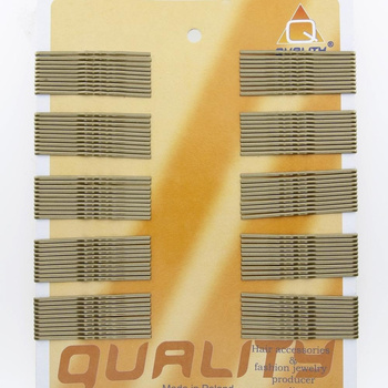 Forcine per capelli dorate da 4,5 cm, 100 pz