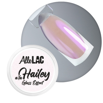 Nagelpulver „A la Hailey“ mit Glaseffekt von AlleLac Nr. 4