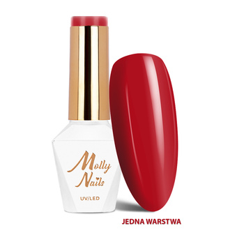 Smalto ibrido Molly Nails Glamour Women Ferrari senza HEMA/Di-HEMA 8 g n. 7