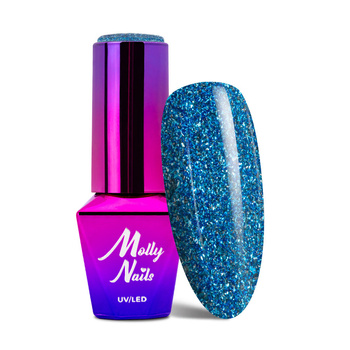 Smalto ibrido Molly Nails Luxury Glam Cosmic Love 8 g n. 544