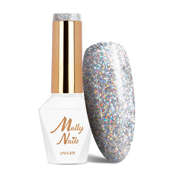 Molly Nails Queens Of Life Stardust HEMA/Di-HEMA-freier Hybridlack 8 g Nr. 31
