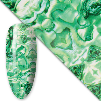Feuille de transfert pour ongles 80 cm, assortiment n° 10