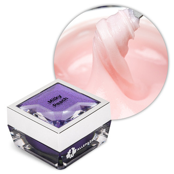 Gel acrylique de construction Allepaznokcie, sans HEMA/Di-HEMA, Milky Peach, 30 g