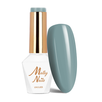 Vernis hybride Molly Nails Pure Nature Glacier sans HEMA/Di-HEMA, 8 g, n° 102