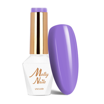 Molly Nails Yoghurt Lily Blossom Hybrid Nail Polish HEMA/Di-HEMA Free 8g No. 122